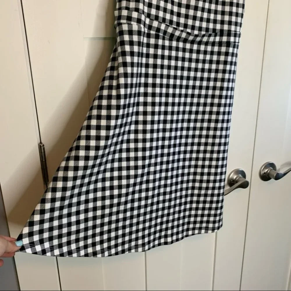 NEW ASOS Gingham Dress Size 12 - Picture 4 of 9